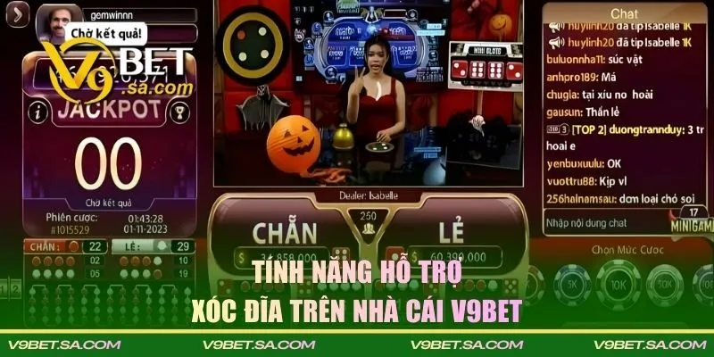 Tính năng hỗ trợ trên nhà cái V9BET